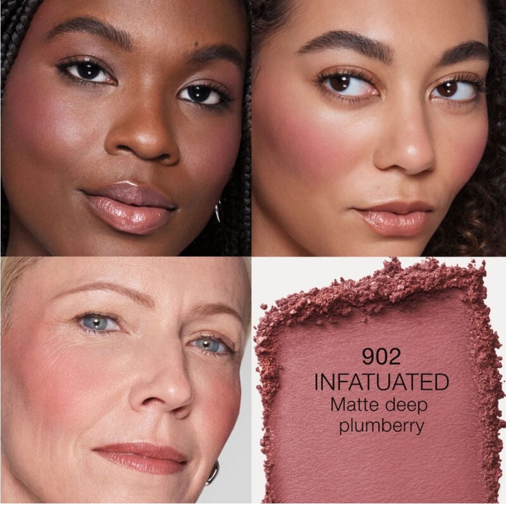 NARS Powder Blush in Infatuated (Matte Deep Plumberry)